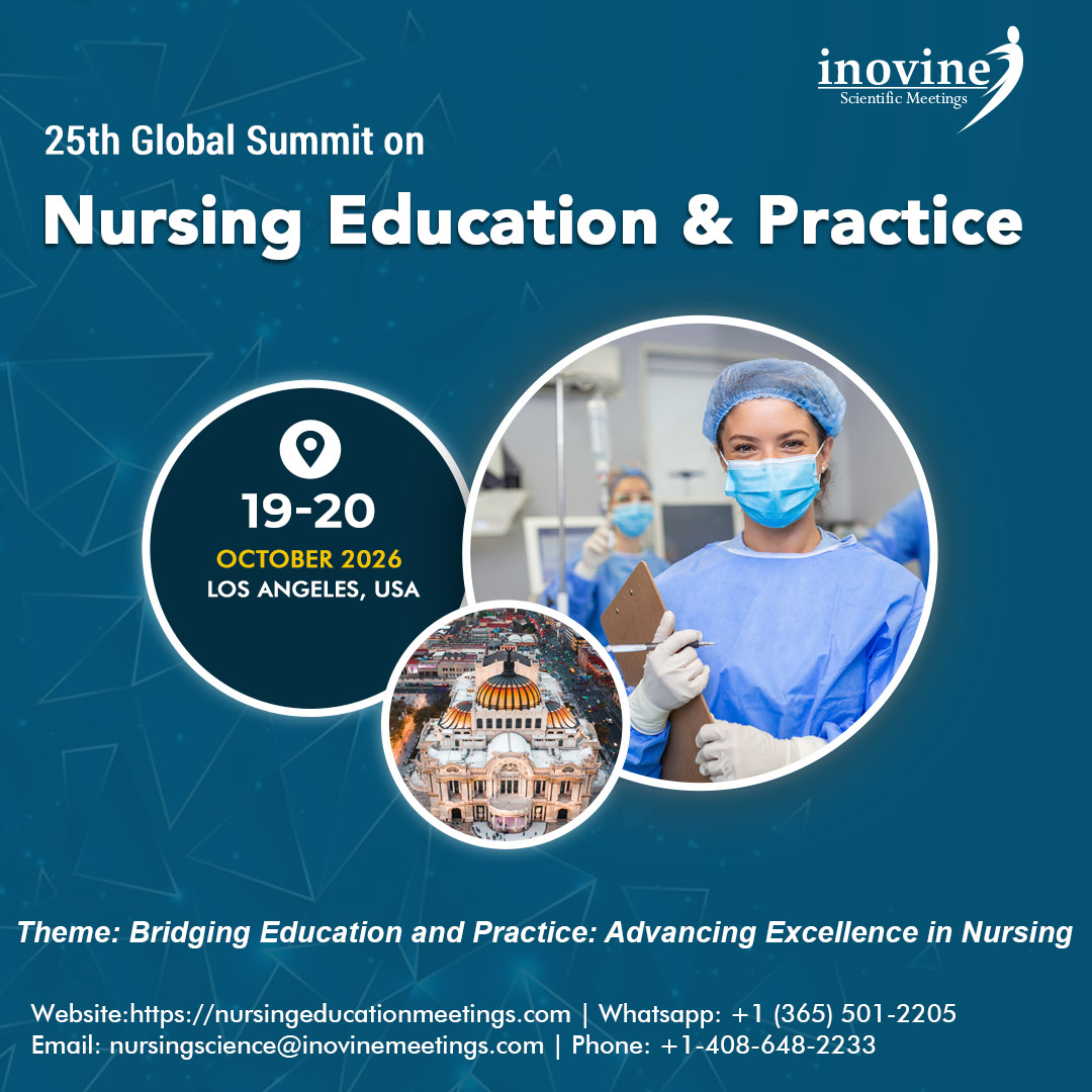 25th Global Summit on Nursing Education and Practice (GSNEP 2026) Conference Poster 